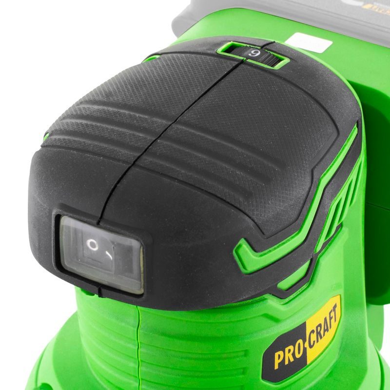 EXCENTRICKÁ AKU BRUSKA PROCRAFT PX20BL (BEZ BATERIE A NABÍJEČKY) | PX20BLBB PROCRAFT - AKU EXCENTRICKÉ BRUSKY - AKU NÁŘADÍ