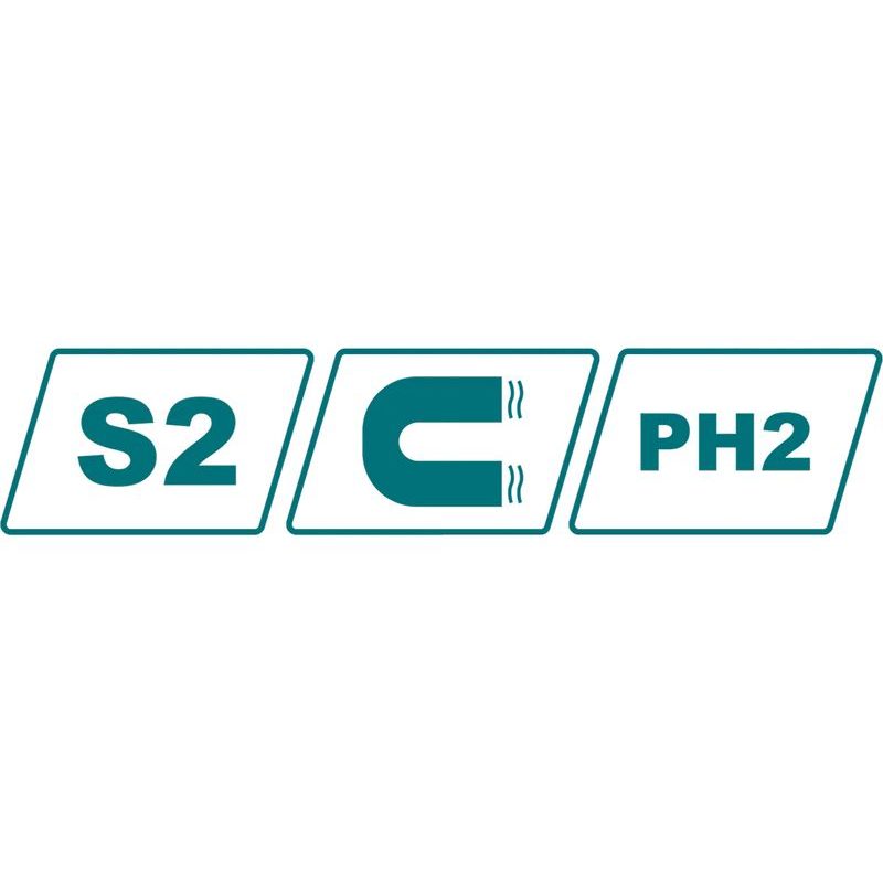 TOTAL NÁRAZOVÉ ŠROUBOVACÍ BITY, 150MM, S2, SADA 10KS, INDUSTRIAL, S2, TACIM16PH263 - PRODLUŽOVACÍ NÁSTAVCE - PŘÍSLUŠENSTVÍ