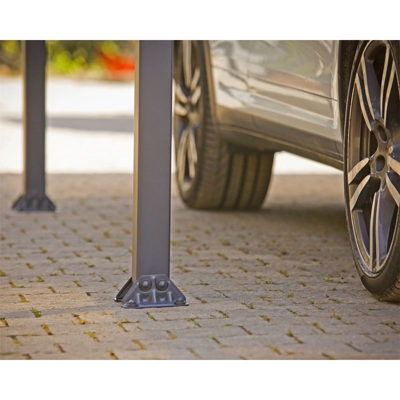 PALRAM - CANOPIA ARCADIA 8500 HLINÍKOVÝ (MONTOVANÝ) PŘÍSTŘEŠEK S OBLOUKOVOU STŘECHOU - PŘÍSTŘEŠKY VCHODOVÉ, PRO AUTA - DŮM A DOMÁCNOST, ELEKTRO..