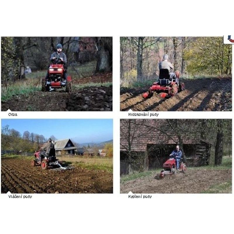 POHONNÁ JEDNOTKA PANTER FD5 S JEDNOSTRANNÝM PLUHEM - DAKR - PANTER SYSTÉM - ZAHRADA