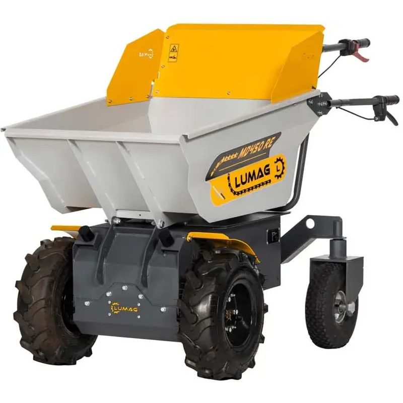 MINIDUMPER LUMAG MD 450RE - MOTOROVÉ A AKU VOZÍKY, KOLEČKA, MINIDUMPER - STAVEBNÍ TECHNIKA