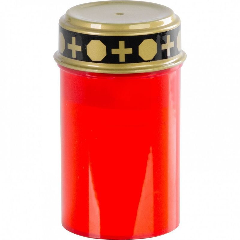 KAHAN S LED SVÍČKOU ČERVENÝ, 12CM MAGICHOME TG-10, NA HROB, (SOUČÁST BALENÍ 2XAA) - SVÍČKY, SVÍCNY A JINÉ - DŮM A DOMÁCNOST, ELEKTRO..