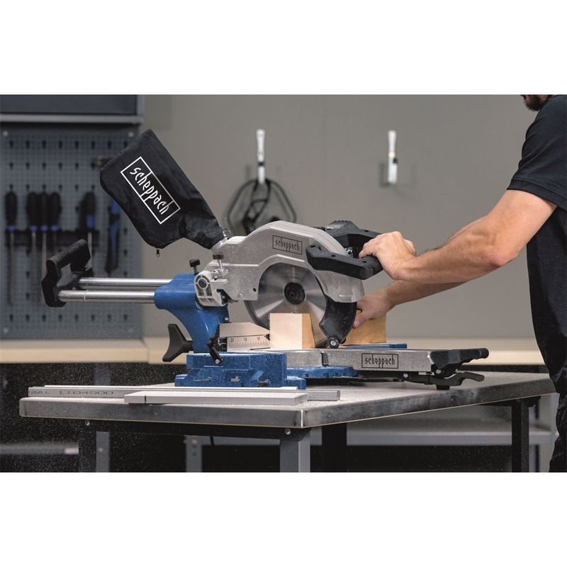 SCHEPPACH HM 110 MP DVOURYCHLOSTNÍ MULTIFUNKČNÍ POKOSOVÁ PILA S POTAHEM A LASEREM - POKOSOVÉ PILY - ELEKTRICKÉ NÁŘADÍ