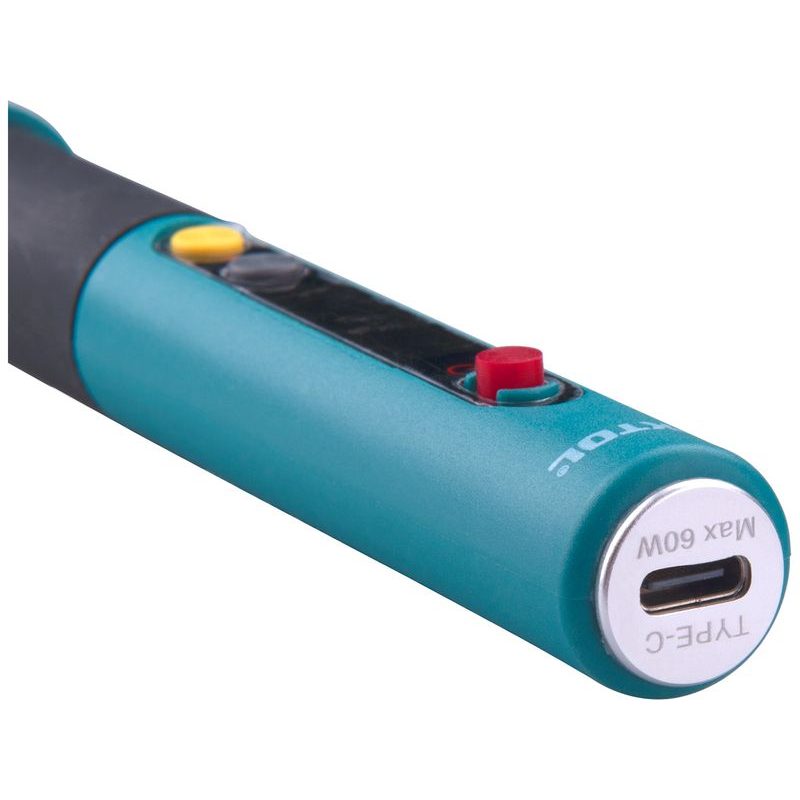 EXTOL INDUSTRIAL PÁJEČKA HROTOVÁ S DIGITÁLNÍ REGULACÍ, USB-C, 8794511 - PÁJKY - ELEKTRICKÉ NÁŘADÍ