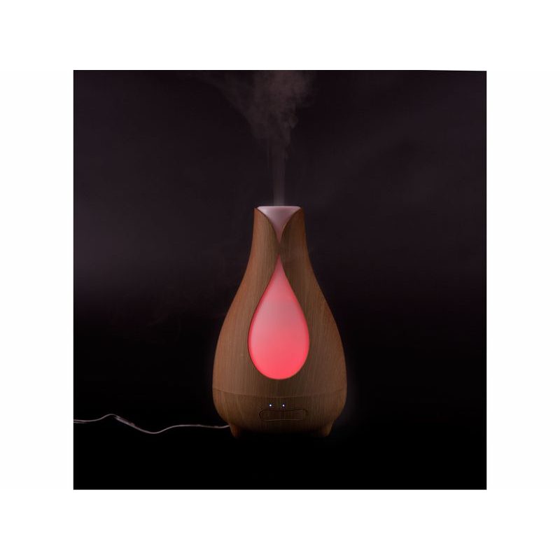 NATURE7 AROMA DIFUZÉR TULIP, OSVĚŽOVAČ A ZVLHČOVAČ VZDUCHU, IMITACE SVĚTLÉHO DŘEVA, 569613 - AROMADIFUZÉRY - DŮM A DOMÁCNOST, ELEKTRO..