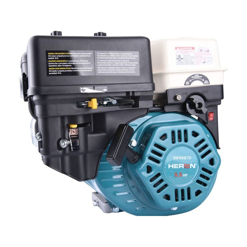 HERON MOTOR SAMOSTATNÝ, 163CCM, 5,5HP, 8896670 - FILTRY PRO EXTOL, HERON - NÁHRADNÍ DÍLY