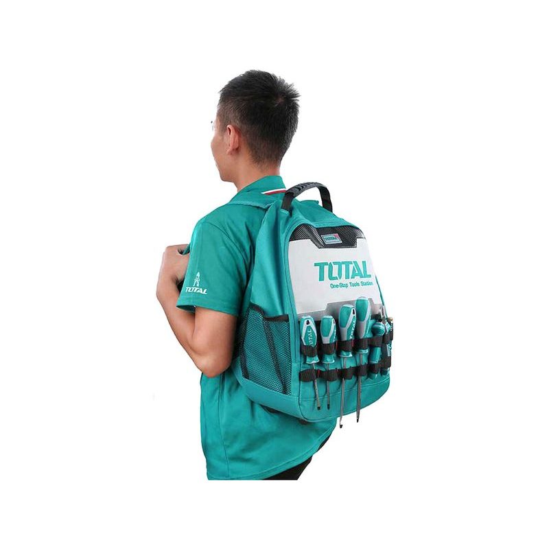 TOTAL BATOH NA NÁŘADÍ, INDUSTRIAL, THBP0201 - TAŠKY NA NÁŘADÍ - PŘÍSLUŠENSTVÍ