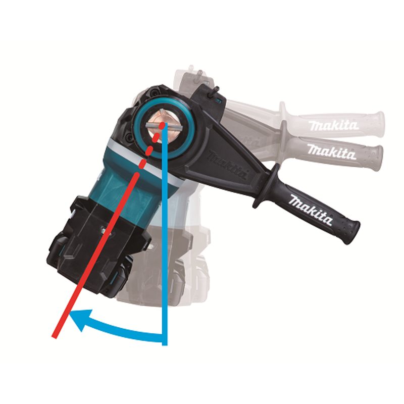 MAKITA HR006GZ - AKU KLADIVO SDSMAX S AWS LI-ION XGT 2X40V, KUFR,BEZ AKU Z - MAKITA XGT 40V - MAKITA-SHOP