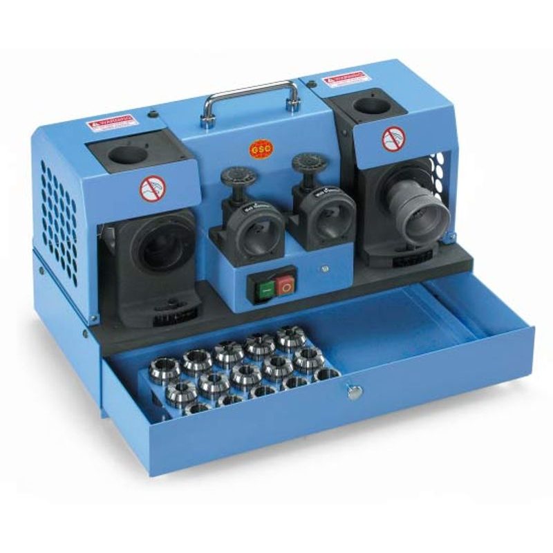 BRUSKA NA SPIRÁLOVÉ VRTÁKY A VRTÁKY DO PLECHU GS-27 - KOMBINOVANÉ BRUSKY NA VRTÁKY - KOVOOBRÁBĚCÍ STROJE