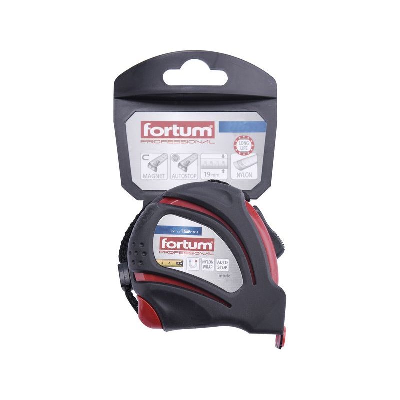 FORTUM METR SVINOVACÍ, 7,5M, Š. PÁSKU 25MM, 4780207 - SVINOVACÍ METRY - MĚŘÍCÍ TECHNIKA