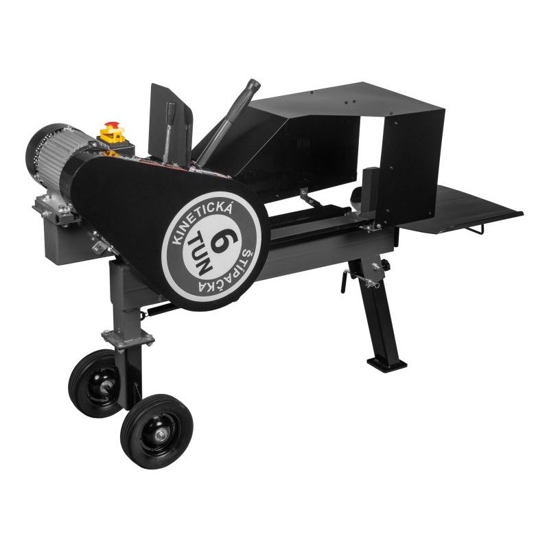 KSP-6/400E KINETICKÁ ŠTÍPAČKA NA DŘEVO - VODOROVNÉ ŠTÍPAČE - ZAHRADA