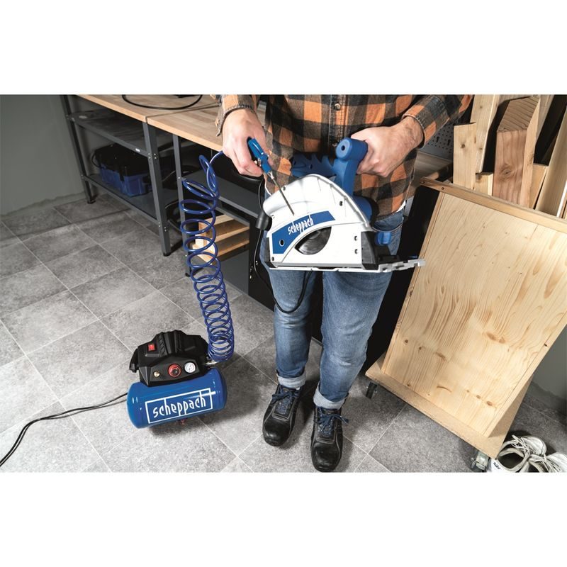 SCHEPPACH HC 06 BEZOLEJOVÝ KOMPRESOR 6L - BEZOLEJOVÉ KOMPRESORY - PNEU NÁŘADÍ