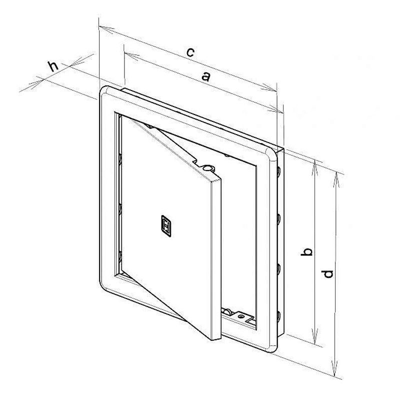 VANOVÁ DVÍŘKA 150X200 BÍLÁ - REVIZNÍ A VANOVÁ DVÍŘKA - DŮM A DOMÁCNOST, ELEKTRO..