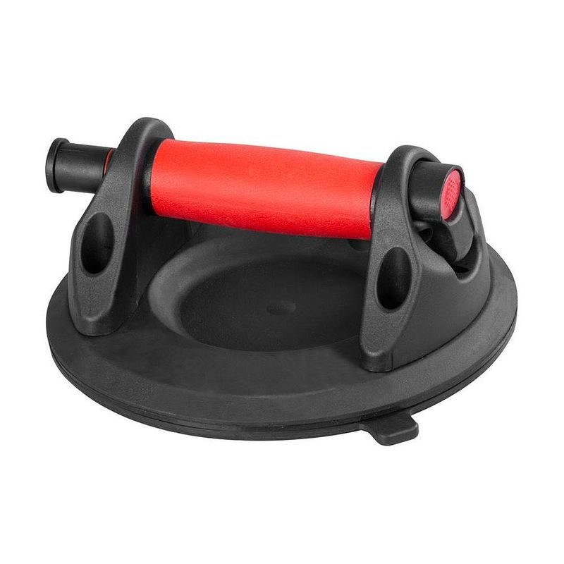 DRŽÁK NA SKLO S MANOMETREM, 1 PŘÍSAVKA, NOSNOST 150KG - PŘÍSAVKY NA SKLO - DÍLNA A GARÁŽ