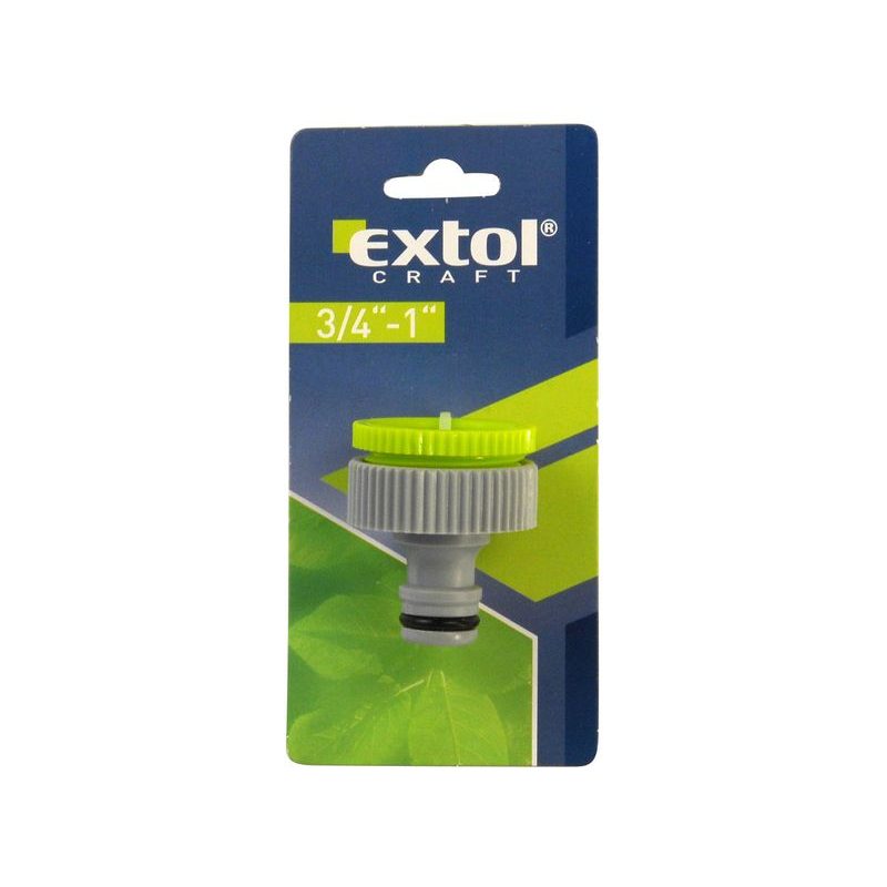 EXTOL CRAFT KONEKTOR NA KOHOUTEK, 3/4"-1", 70106 - PLASTOVÉ SPOJKY - ZAHRADA