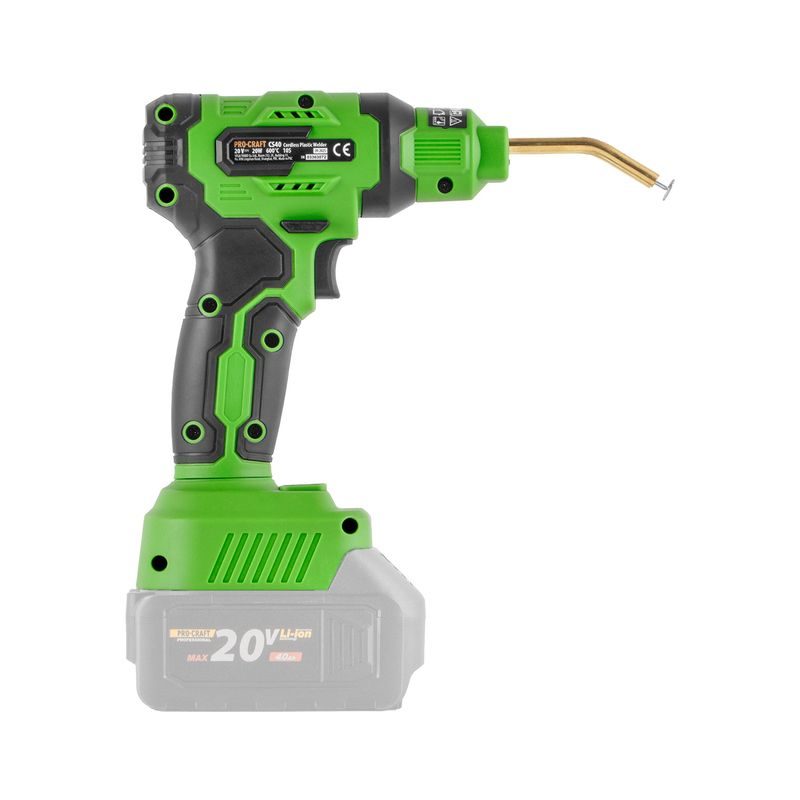 SADA AKU SVÁŘEČKA PRO PLASTY PROCRAFT SCS40 + BATERIE 20/4 TURBO A NABÍJEČKA 20/1 | SCS40 PROCRAFT - AKU SPECIALITY - AKU NÁŘADÍ