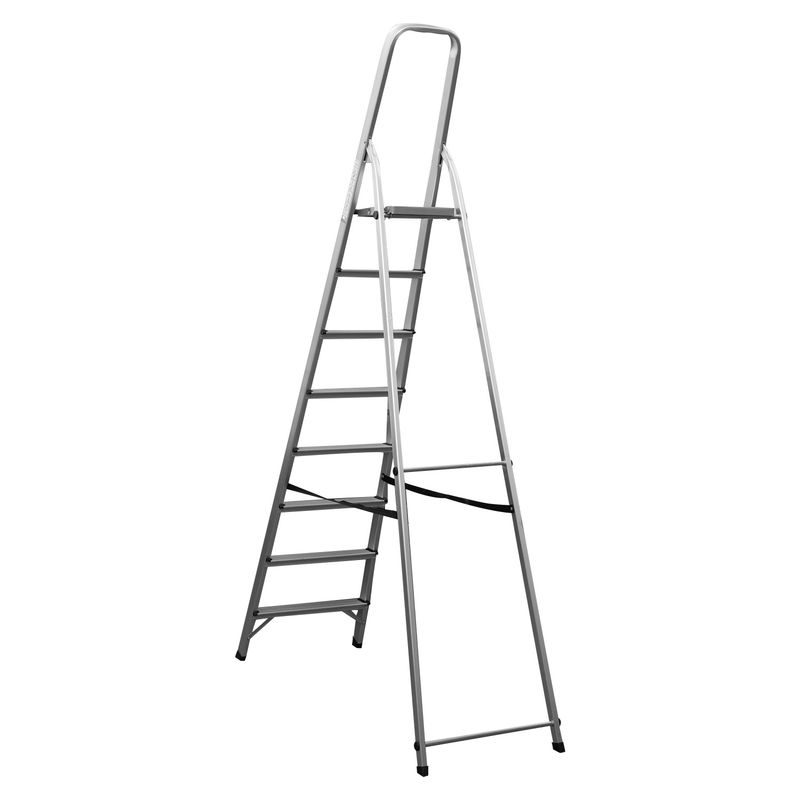 SCHŮDKY HLINÍKOVÉ JEDNOSTRANNÉ 8ST. PROCRAFT PLA2.172 | PLA2.172 PROCRAFT - ŽEBŘÍKY, SCHŮDKY, LEŠENÍ - DÍLNA A GARÁŽ