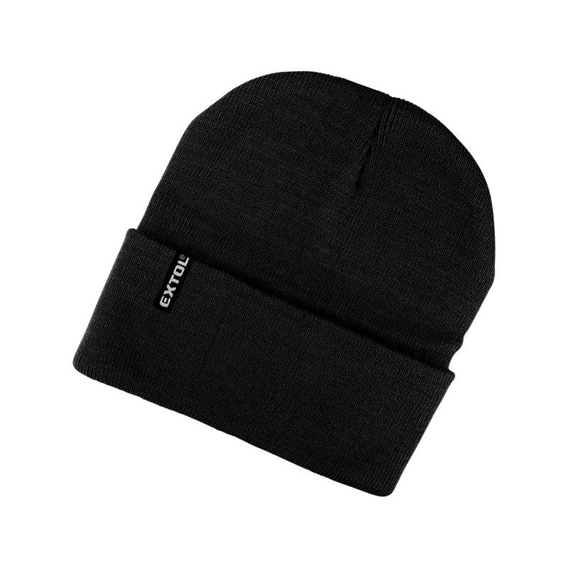 EXTOL CRAFT ČEPICE ČERNÁ, 956603 - ČEPICE, KŠILTOVKY, PONOŽKY A JINÉ - PŘÍSLUŠENSTVÍ