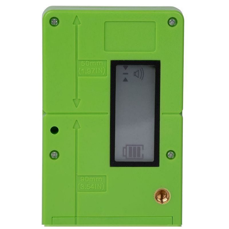 DETEKTOR GREEN, ZELENÝ, DÁLKOVÝ PŘIJÍMAČ, PRO LASERY GREEN LINE - LASEROVÉ MĚŘIČE VZDÁLENOSTI - MĚŘÍCÍ TECHNIKA