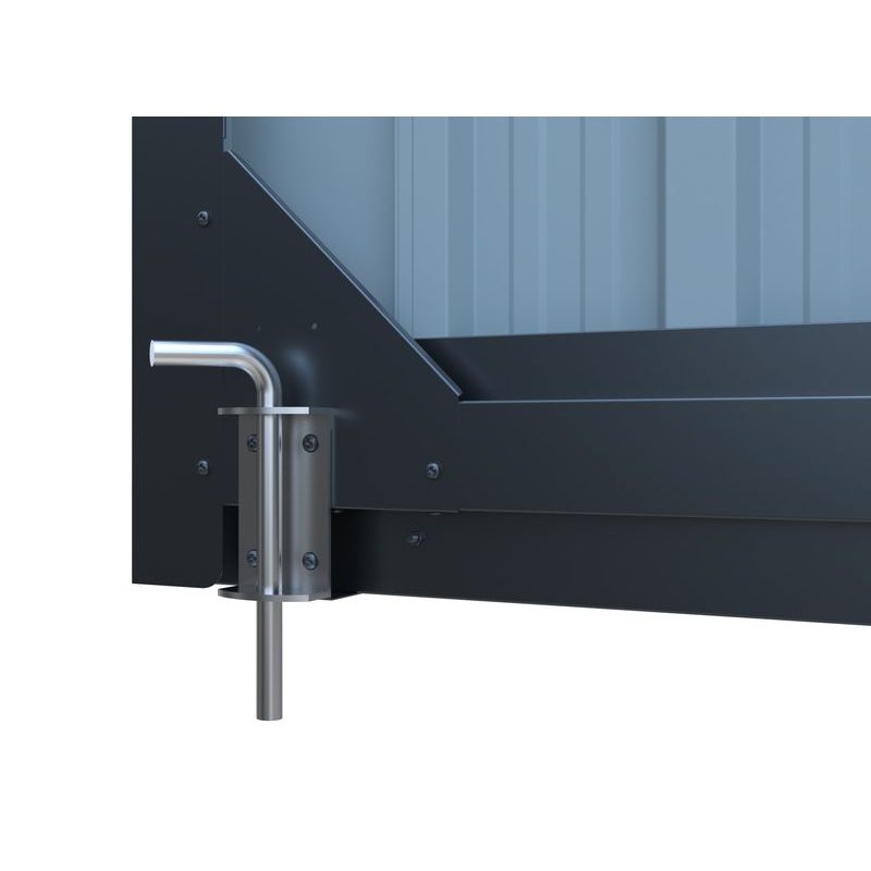 RIWALL PRO RMCG 20X13 ANTHRACITE KOVOVÁ GARÁŽ 3,8 X 6 M SE SEDLOVOU STŘECHOU ANTRACIT - PŘÍSTŘEŠKY VCHODOVÉ, PRO AUTA - DŮM A DOMÁCNOST, ELEKTRO..