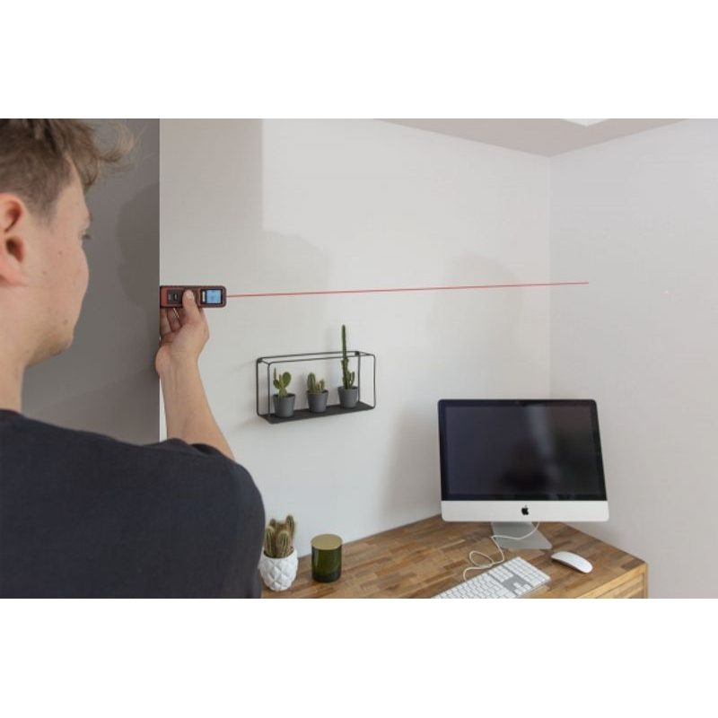 KREATOR KRT706500 LASEROVÝ DÁLKOMĚR 20M - LASEROVÉ MĚŘIČE VZDÁLENOSTI - MĚŘÍCÍ TECHNIKA