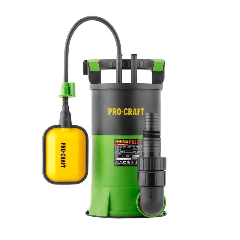 ČERPADLO PONORNÉ PROCRAFT PN27 | PN27 PROCRAFT - PONORNÁ ČERPADLA - ZAHRADA