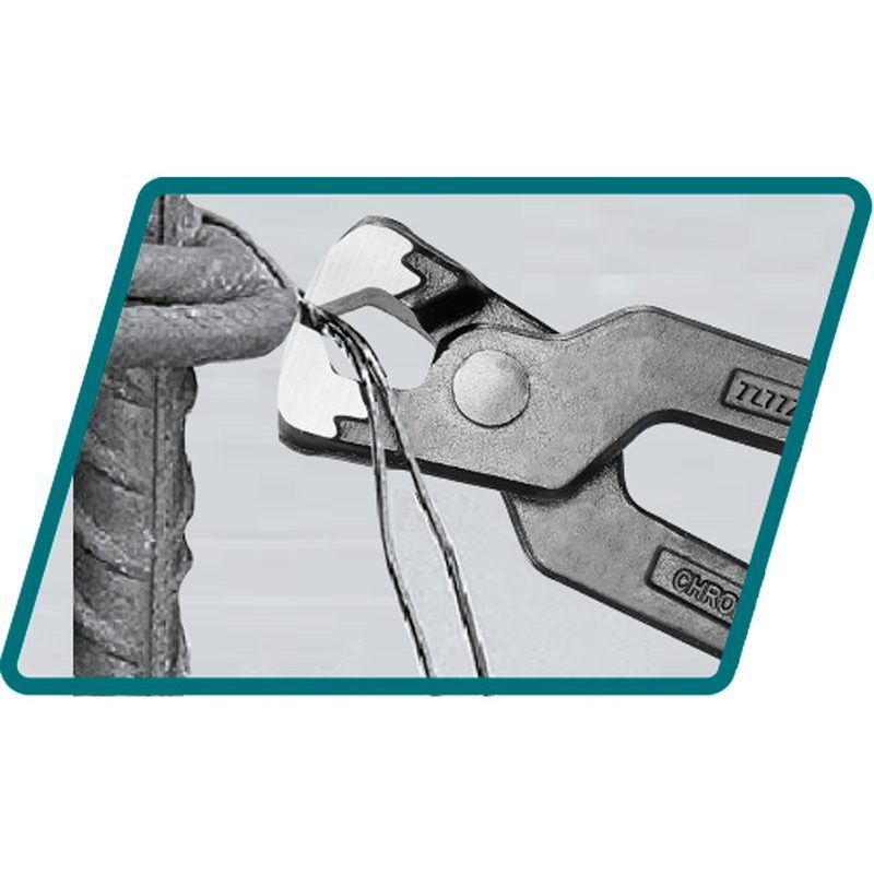 TOTAL KLEŠTĚ ŠTÍPACÍ RABICOVÉ, S IZOLACÍ, INDUSTRIAL, 200MM, CRV, THT2881 - ŠTÍPACÍ KLEŠTĚ - RUČNÍ NÁŘADÍ