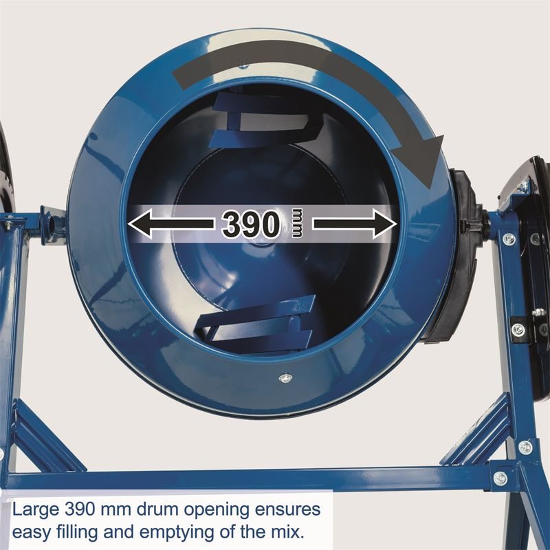 SCHEPPACH MIX 180 STAVEBNÍ MÍCHAČKA NA BETON 180 L - STAVEBNÍ MÍCHAČKY - STAVEBNÍ TECHNIKA