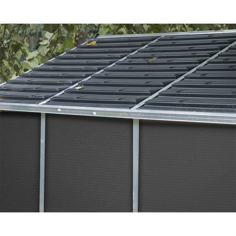 PALRAM - CANOPIA RUBICON 8' X 8' ANTRACIT HEAVY DUTY PROSTORNÝ ZAHRADNÍ DOMEK - ZAHRADNÍ DOMKY - DŮM A DOMÁCNOST, ELEKTRO..