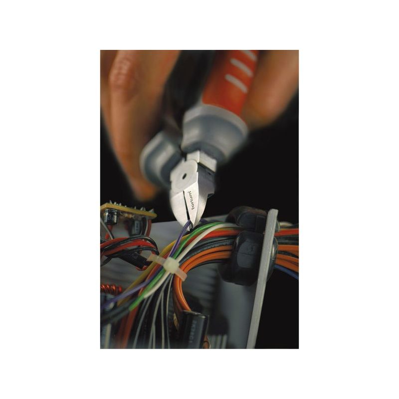 FORTUM KLEŠTĚ ŠTÍPACÍ BOČNÍ PRO ELEKTRONIKU, 125MM, 61CRV5, 4770402 - BOČNÍ ŠTÍPACÍ KLEŠTĚ - RUČNÍ NÁŘADÍ