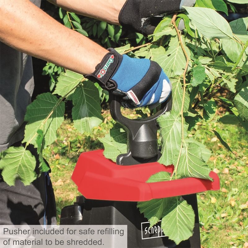 SCHEPPACH GS 55 ELEKTRICKÝ NOŽOVÝ DRTIČ VĚTVÍ 2400 W - DRTIČ S ELEKTRICKÝM MOTOREM - ZAHRADA