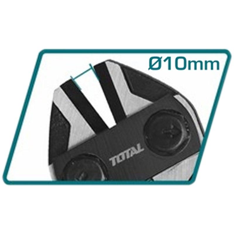 TOTAL KLEŠTĚ ŠTÍPACÍ PÁKOVÉ, INDUSTRIAL, 600MM/24", CRV, THT113246 - PÁKOVÉ KLEŠTĚ - RUČNÍ NÁŘADÍ