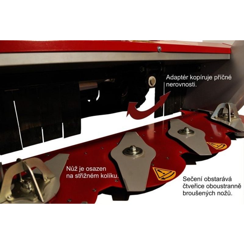 POHONNÁ JEDNOTKA PANTER FD2 L224 S DISKOVÝM SEČENÍM DZS125 - DAKR - PANTER SYSTÉM - ZAHRADA