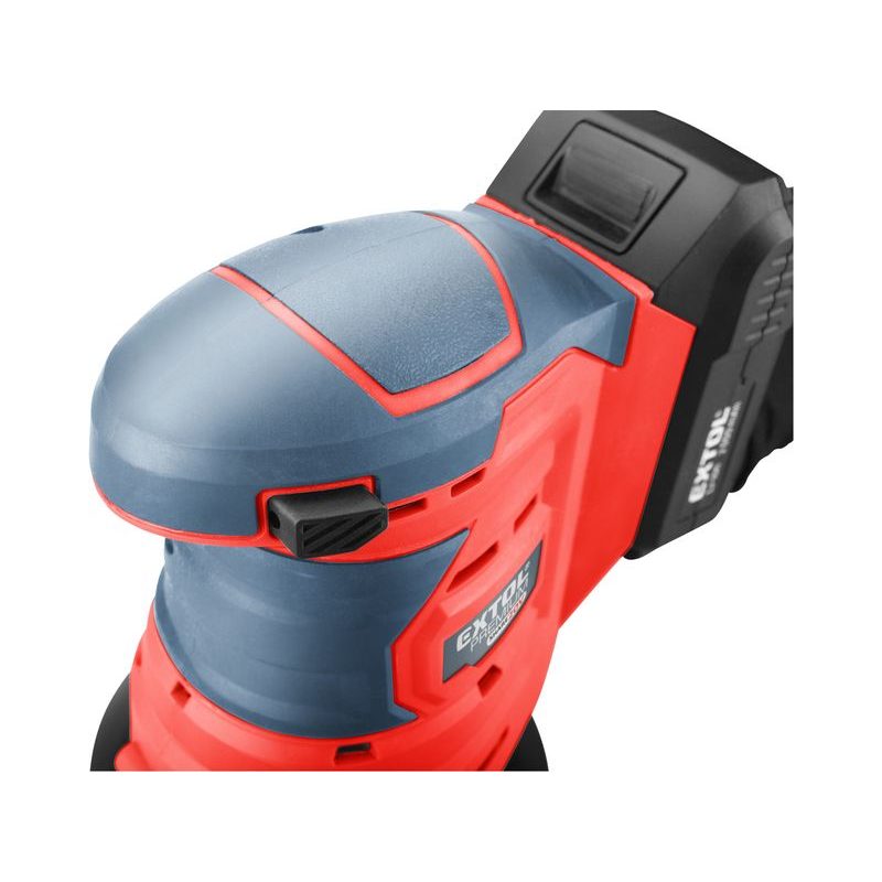 EXTOL PREMIUM 8898314 SADA AKU NÁŘADÍ SHARE20V V TAŠCE, 7KS - VRTAČKA, ÚHLOVÁ BRUSKA, OCASKA, EXCENTRICKÁ BRUSKA, 2X BATERIE, NABÍJEČKA, 8898314 - AKU SADY - AKU NÁŘADÍ