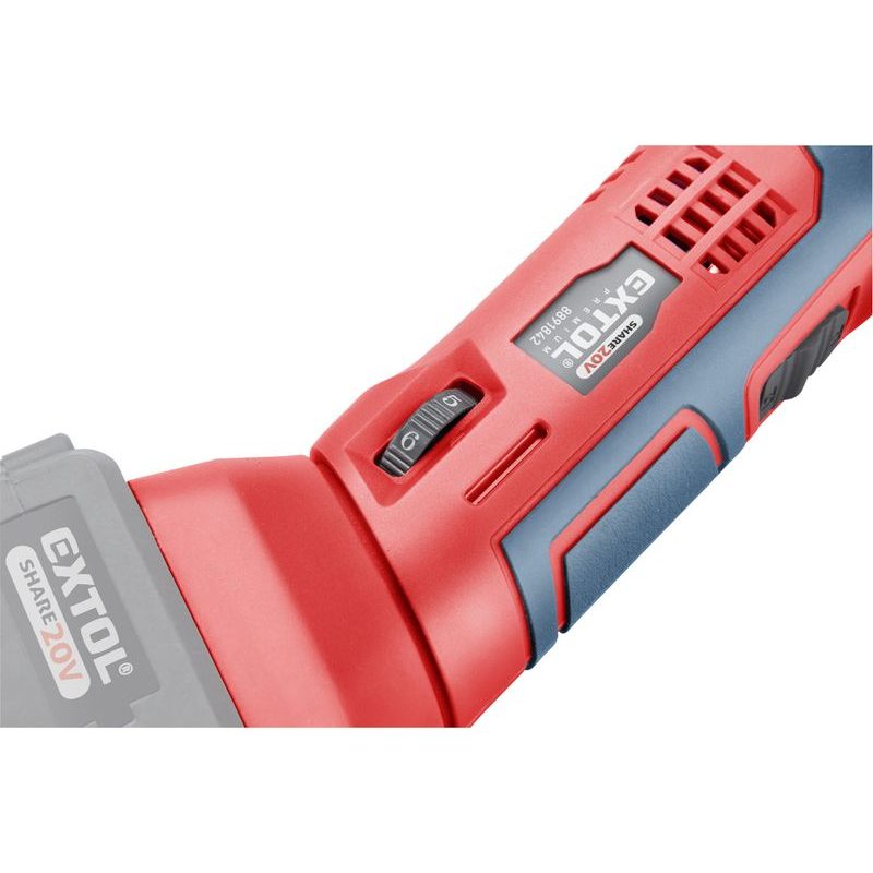 EXTOL PREMIUM BRUSKA MULTIFUNKČNÍ AKU SHARE20V, RYCHLOUPÍNACÍ, 20V LI-ION, BEZ BATERIE A NABÍJEČKY, 8891843 - AKU MULTIFUNKČNÍ, OSCILAČNÍ BRUSKY (MULTITOOL) - AKU NÁŘADÍ