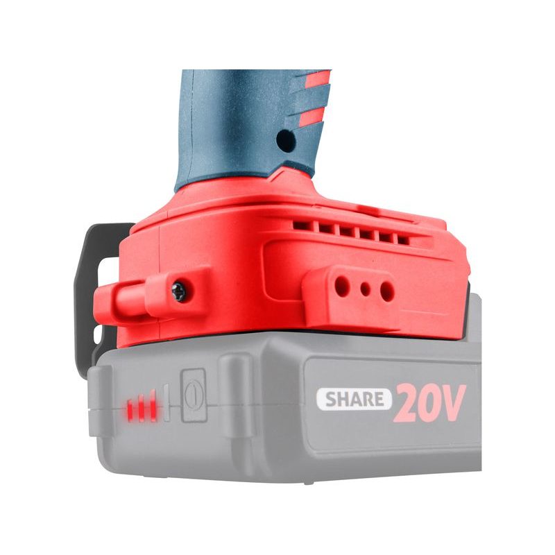 EXTOL PREMIUM UTAHOVÁK RÁZOVÝ 1/4" AKU SHARE20V, BRUSHLESS, BEZ BATERIE A NABÍJEČKY, 8891815 - RÁZOVÝ UTAHOVÁK 18V - AKU NÁŘADÍ