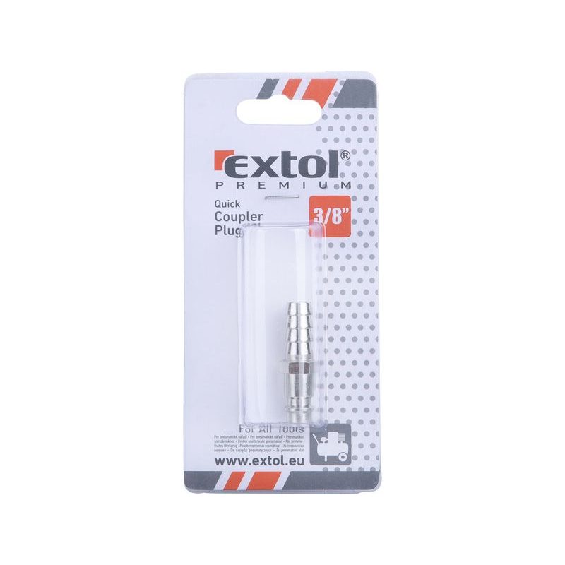 EXTOL PREMIUM RYCHLOSPOJKA VZDUCHOVÁ VSUVKA PRO HADICI, 3/8", 8865129 - RYCHLOSPOJKY - PNEU NÁŘADÍ