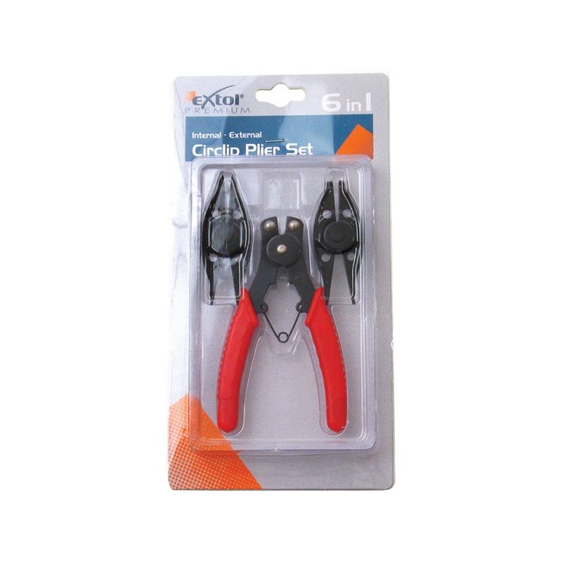 EXTOL PREMIUM KLEŠTĚ SEEGEROVÉ S VYMĚNITELNÝMI ČELISTMI 6 V 1, CRMOV, 10292 - RUČNÍ NÁŘADÍ