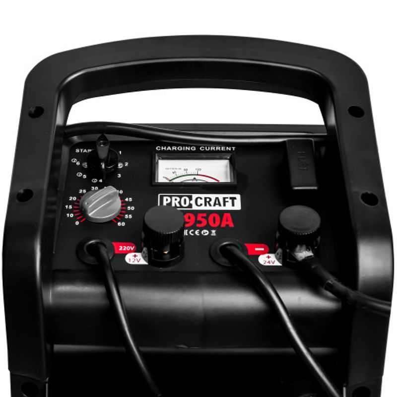 NABÍJEČKA AUTOBATERIÍ SE STARTOVACÍM ZDROJEM PROCRAFT PZ950A | PZ950A PROCRAFT - AUTO-POTŘEBY - DÍLNA A GARÁŽ
