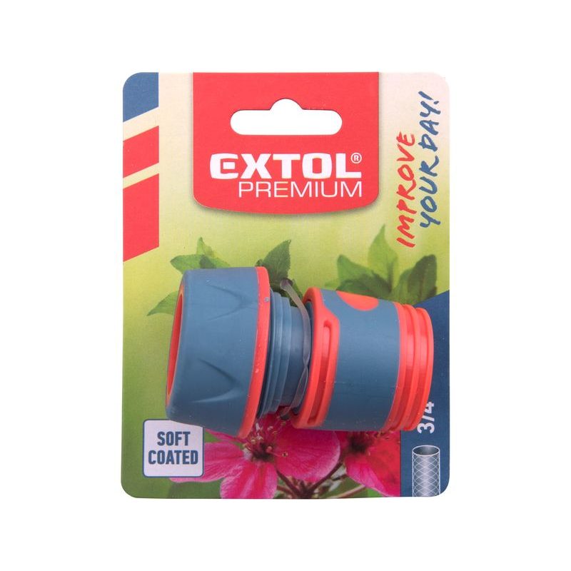 EXTOL PREMIUM RYCHLOSPOJKA NA HADICI, 3/4", 8876403 - PLASTOVÉ SPOJKY - ZAHRADA