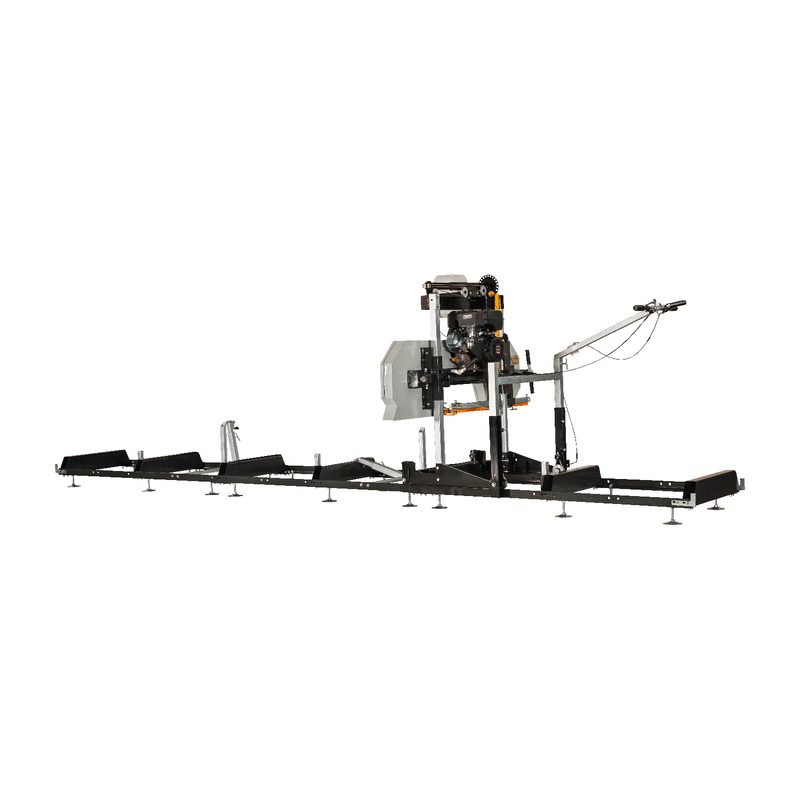 KMENOVÁ PÁSOVÁ BENZÍNOVÁ PILA LUMAG BSW66 GL - PÁSOVÉ PILY NA DŘEVO - DŘEVOOBRÁBĚCÍ STROJE