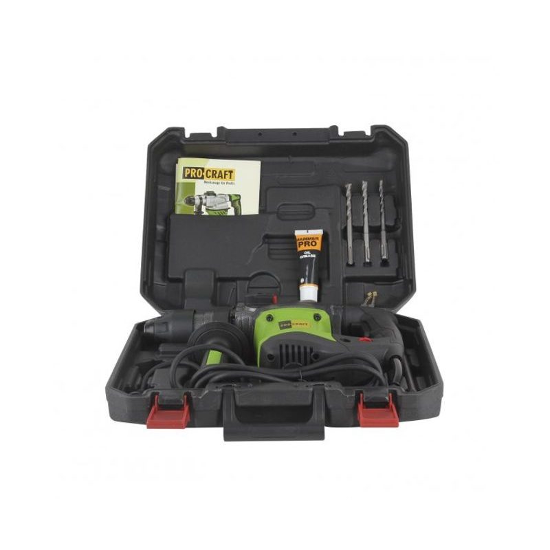 KOMBINOVANÉ VRTACÍ A SEKACÍ KLADIVO SDS PLUS PROCRAFT BH2200 | BH2200 PROCRAFT - KOMB. KLADIVA SDS + - ELEKTRICKÉ NÁŘADÍ