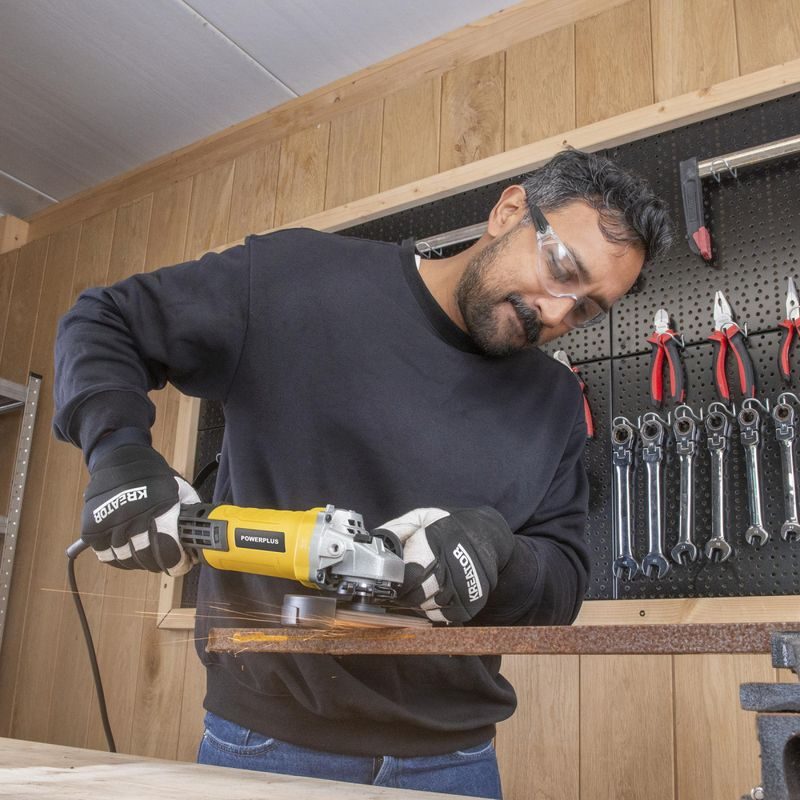 POWERPLUS POWX0601 ÚHLOVÁ BRUSKA 1.000 W 125 MM - VÝKONNÉ ÚHLOVÉ BRUSKY NAD 1000W - ELEKTRICKÉ NÁŘADÍ