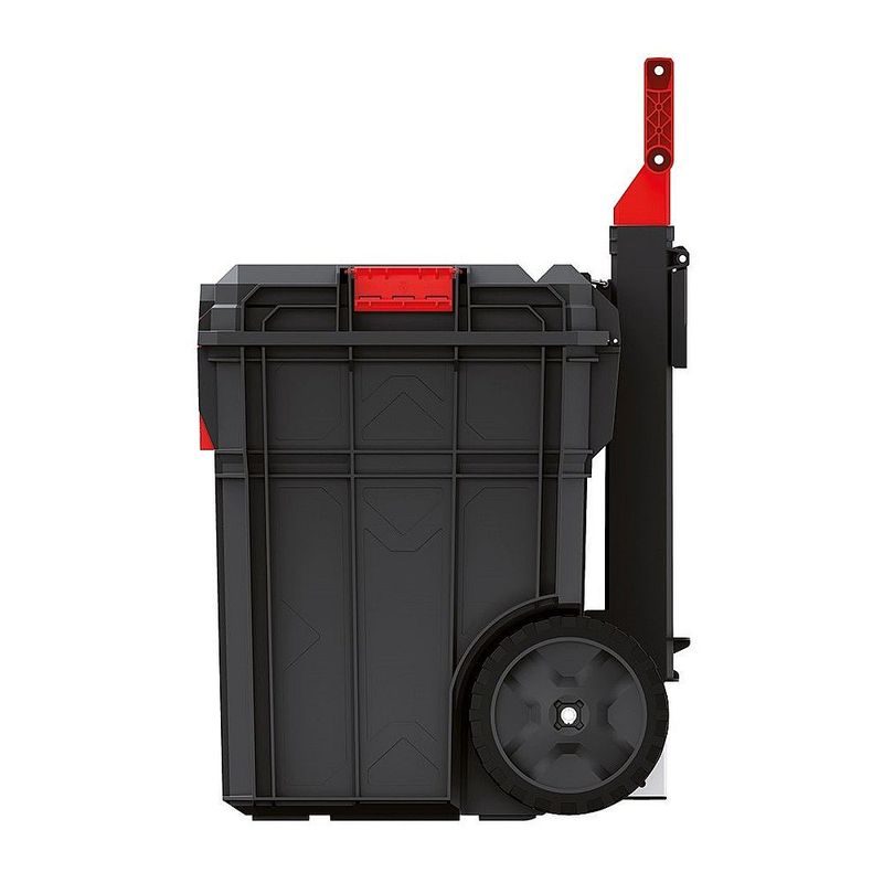 KUFR NA NÁŘADÍ S TRANSP. KOLEČKY A PŘIHRÁDKOU X BLOCK LOG ČERNÝ 546X380X510MM - KUFRY, TAŠKY, ORGANIZÉRY NA NÁŘADÍ - PŘÍSLUŠENSTVÍ