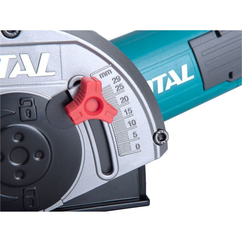 TOTAL FRÉZA DRÁŽKOVACÍ, 1500W, 125MM, INDUSTRIAL, TWLC1256 - DRÁŽKOVACÍ FRÉZY - ELEKTRICKÉ NÁŘADÍ