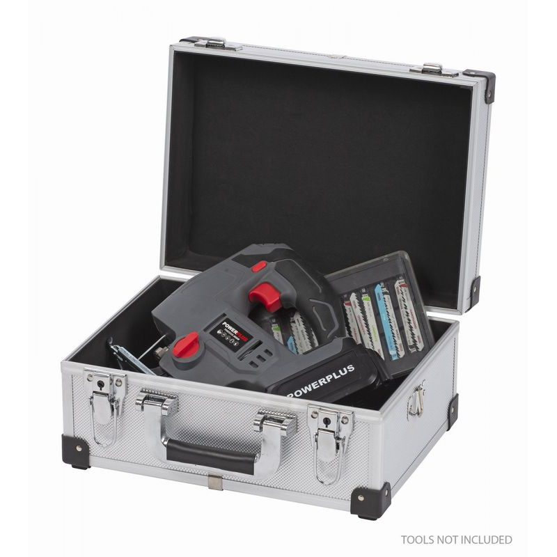 KREATOR KRT640106S HLINÍKOVÝ KUFR 320X230X160MM STŘÍBRNÝ - KUFRY, TAŠKY, ORGANIZÉRY NA NÁŘADÍ - PŘÍSLUŠENSTVÍ