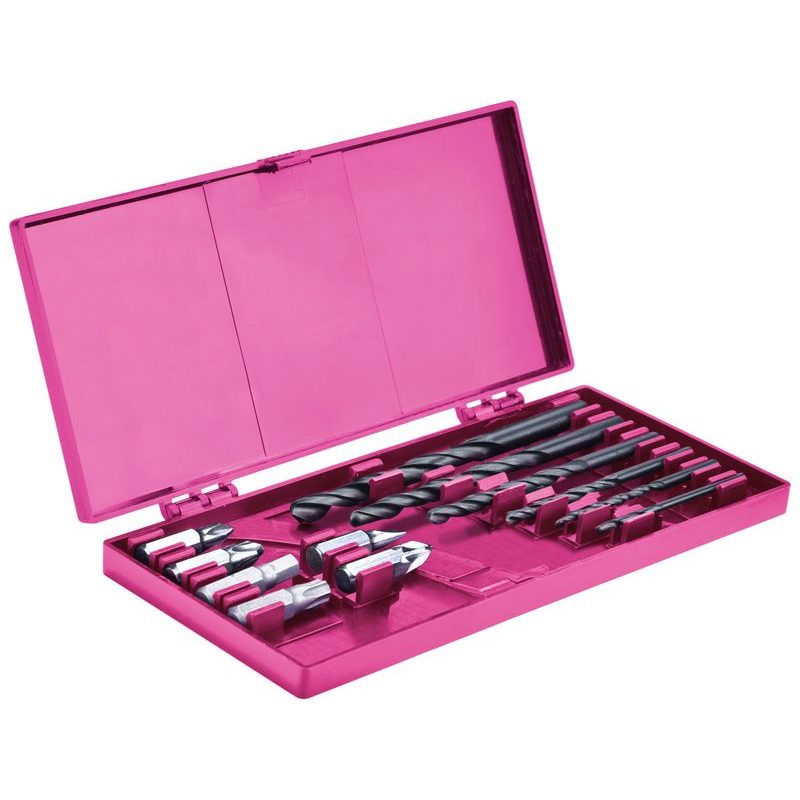 EXTOL LADY VRTACÍ ŠROUBOVÁK AKU, RŮŽOVÝ, 12V LI-ION, 1300MAH, V TAŠCE, 402401 - HOBBY AKU VRTAČKY - AKU NÁŘADÍ