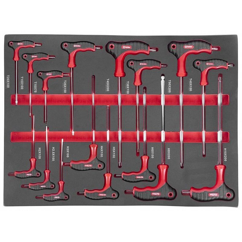 DÍLENSKÝ VOZÍK B239 SKŘÍŇKA, 7 ZÁSUVEK, 249KS NÁŘADÍ - VOZÍKY S NÁŘADÍM - DÍLNA A GARÁŽ