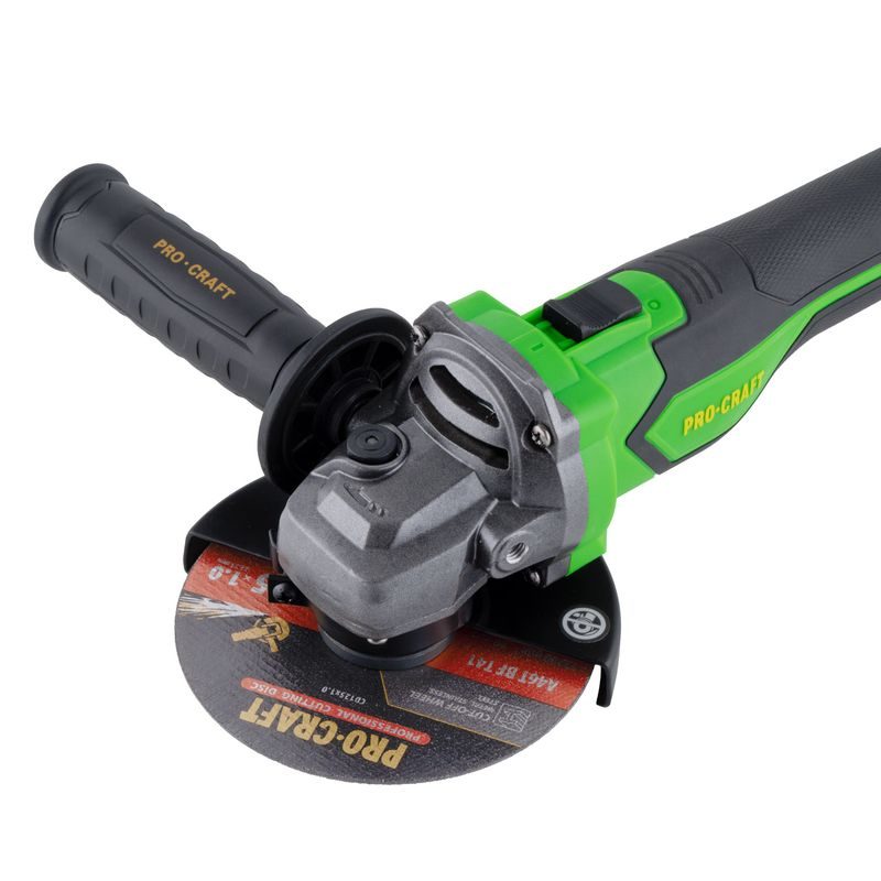 SADA AKU ÚHLOVÁ BRUSKA PROCRAFT PGA22 A 3X DIAMANTOVÉ KOTOUČE PROCRAFT DS3.125 | SPGA22-1B-C/DS3.125 PROCRAFT - AKU UHLOVÉ BRUSKY - AKU NÁŘADÍ