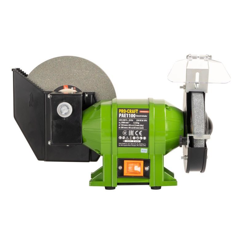 KOMBINOVANÁ BRUSKA KOTUČOVÁ PROCRAFT PAE1100 | PAE1100 PROCRAFT - DVOUKOTOUČOVÉ BRUSKY - ELEKTRICKÉ NÁŘADÍ